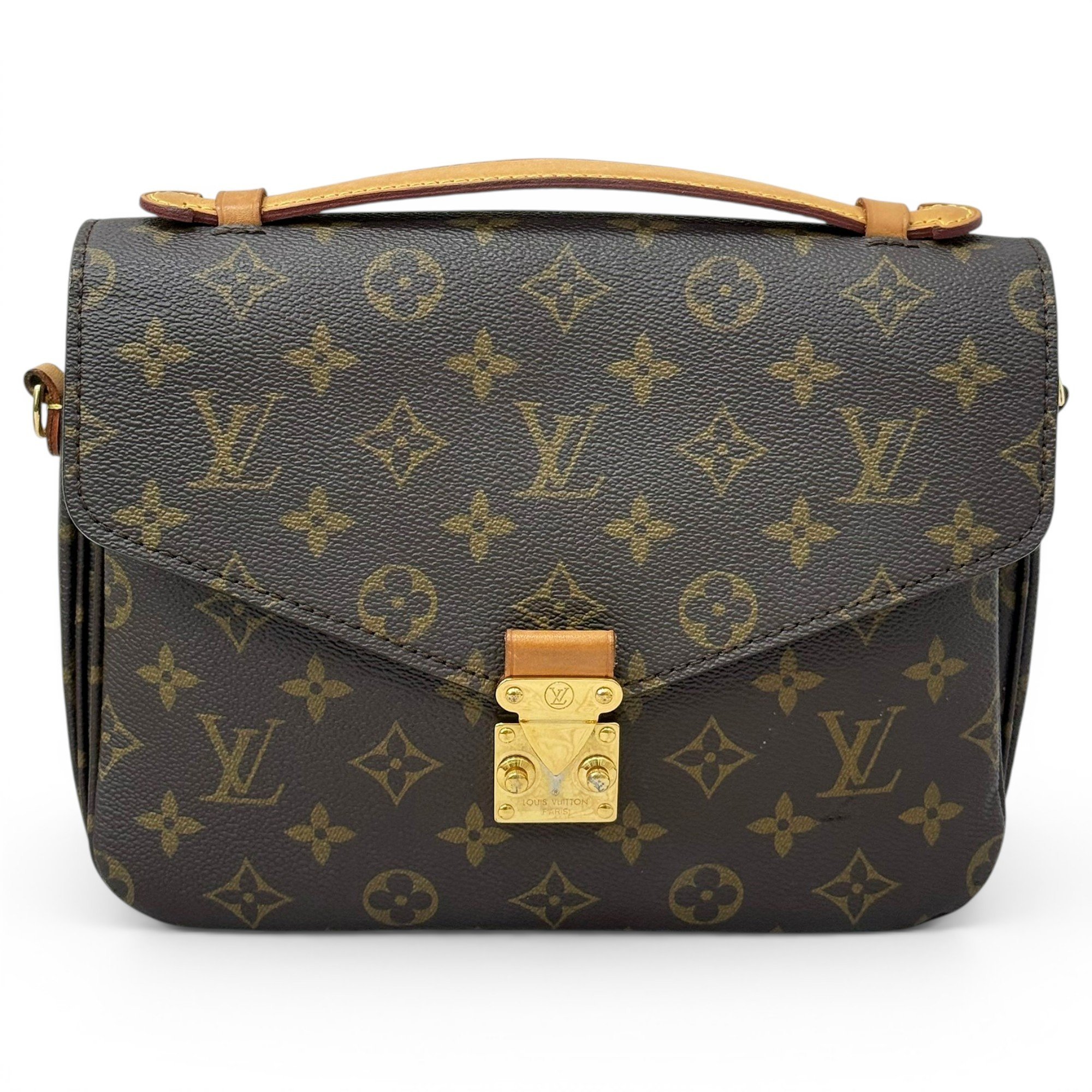 Metis leather handbag