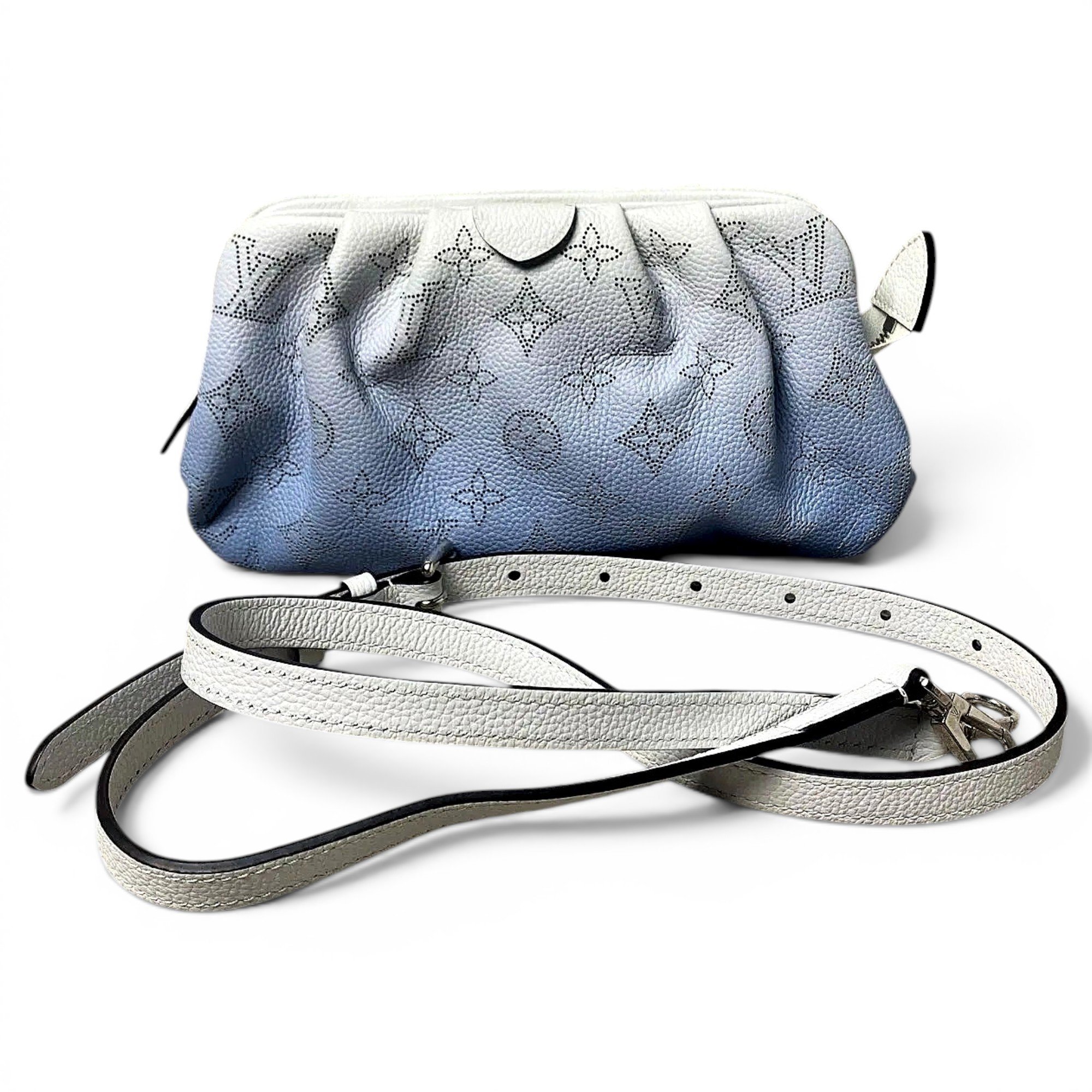 Coussin leather handbag