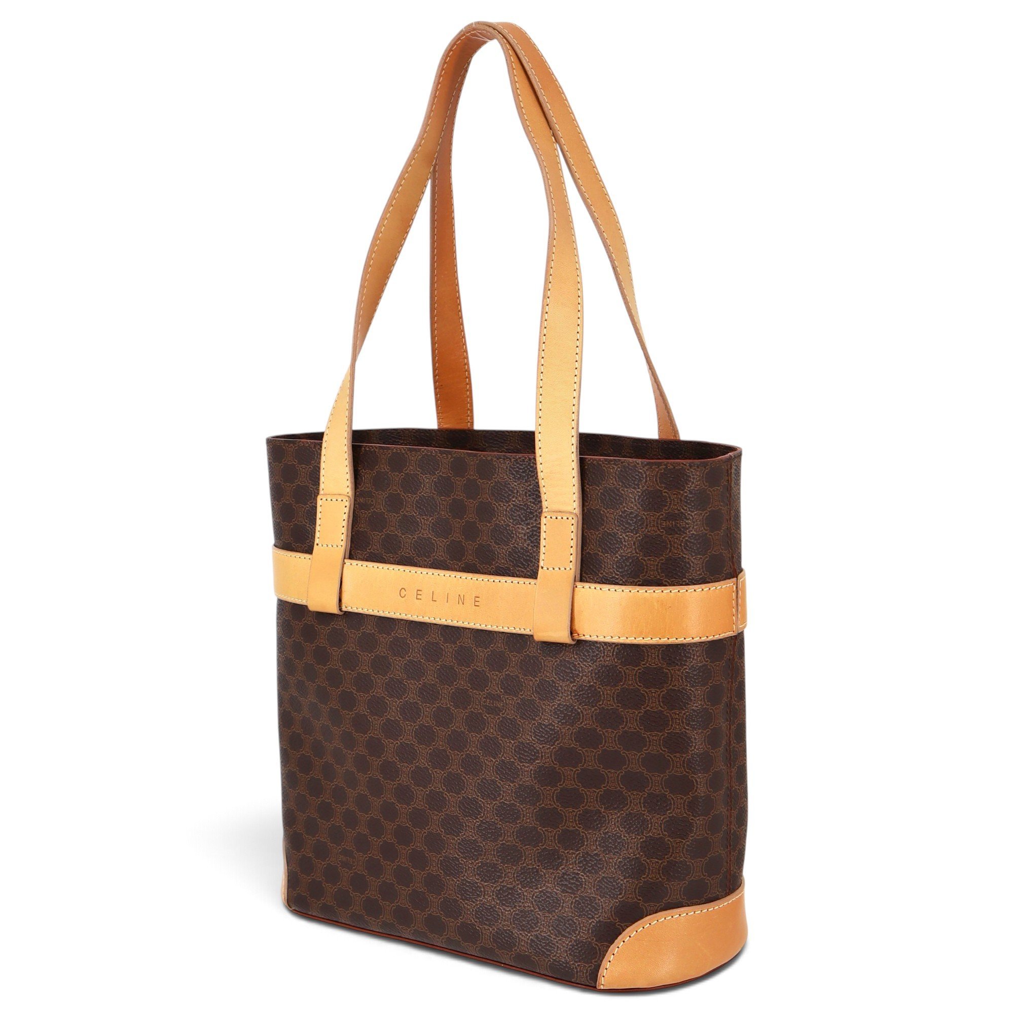 Leather tote