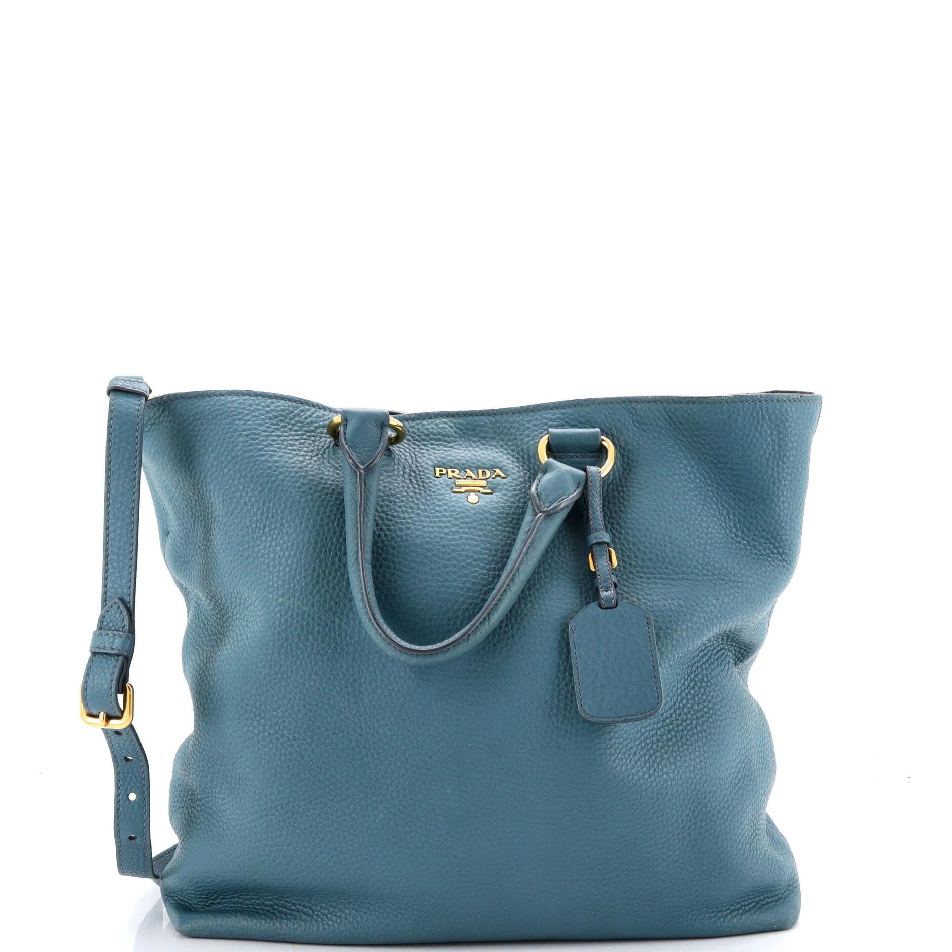 Leather tote