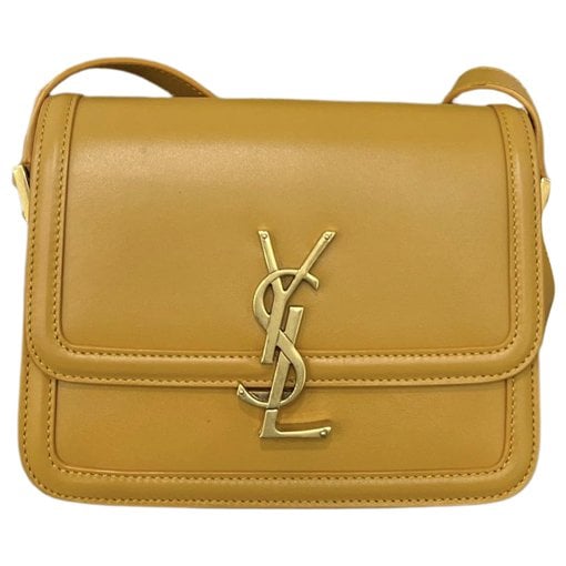 Solférino leather handbag