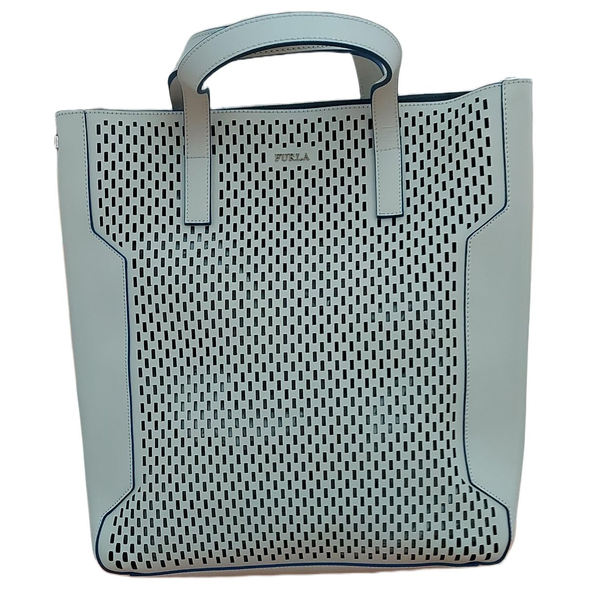 Leather tote