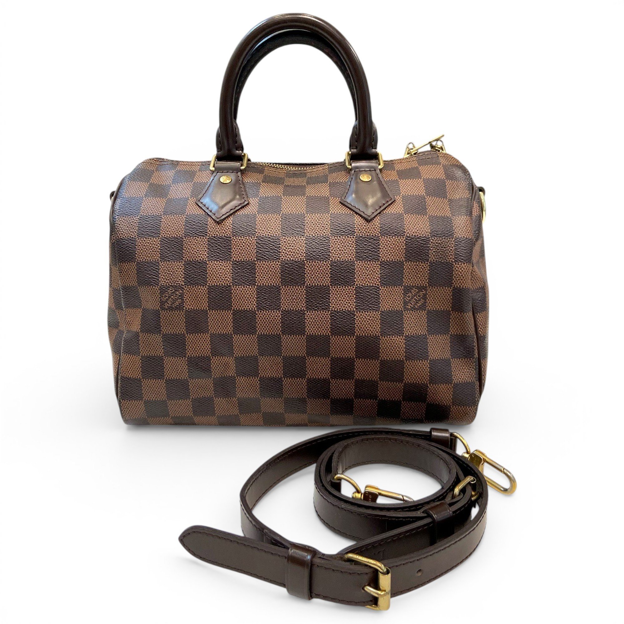 Speedy leather handbag