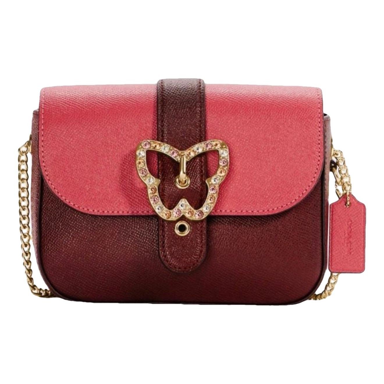 Leather crossbody bag