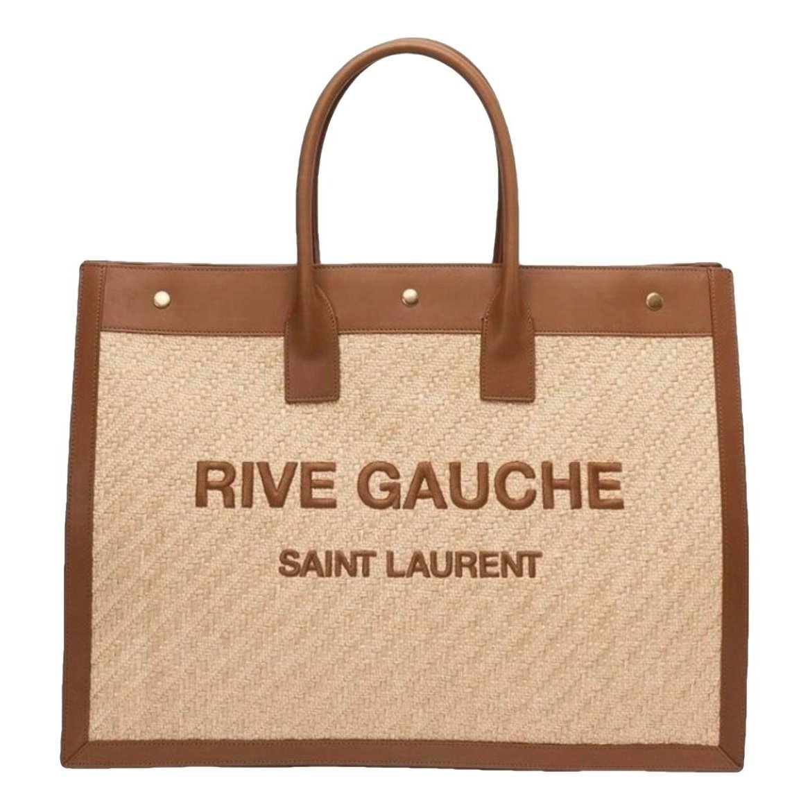 Rive Gauche leather tote