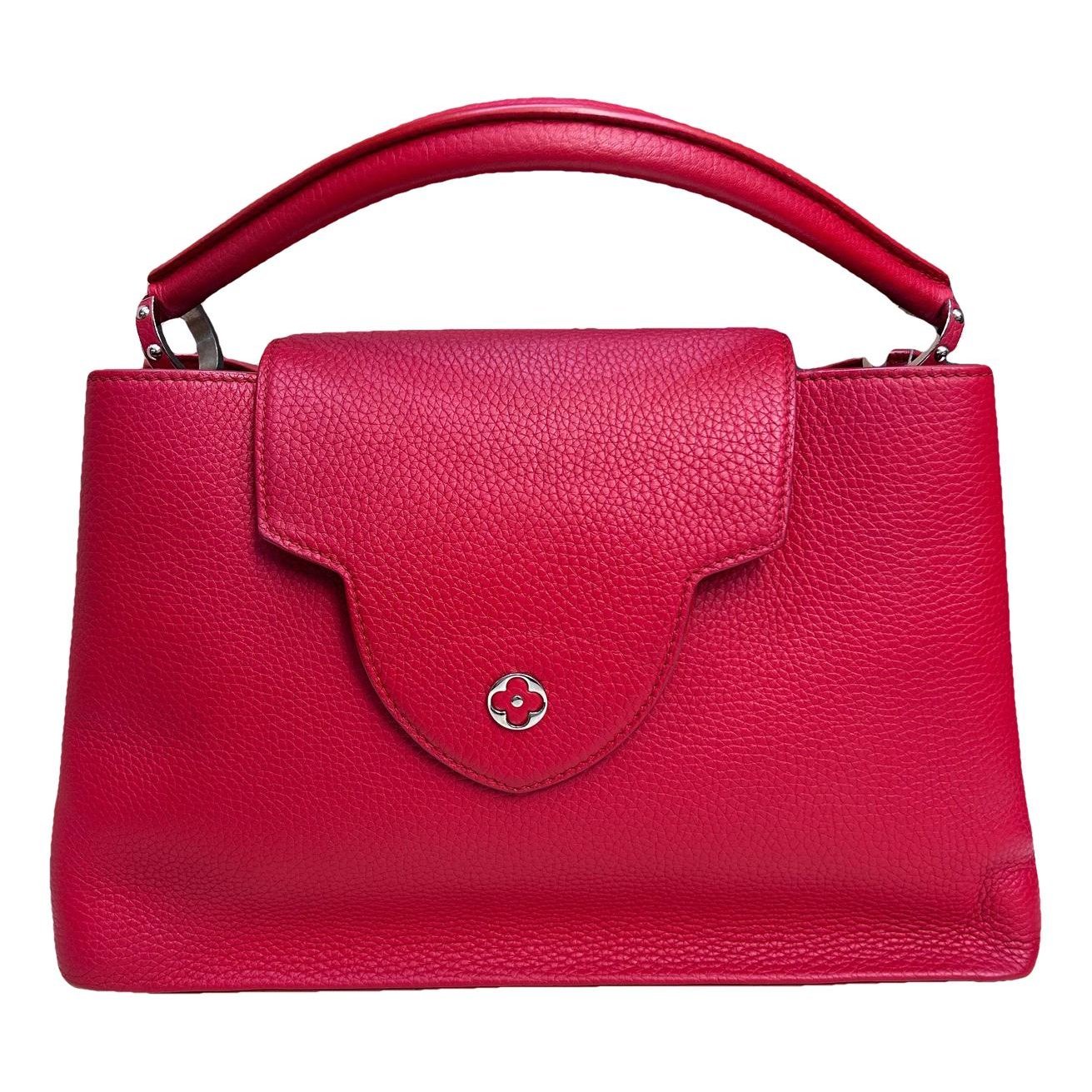 Capucines leather handbag