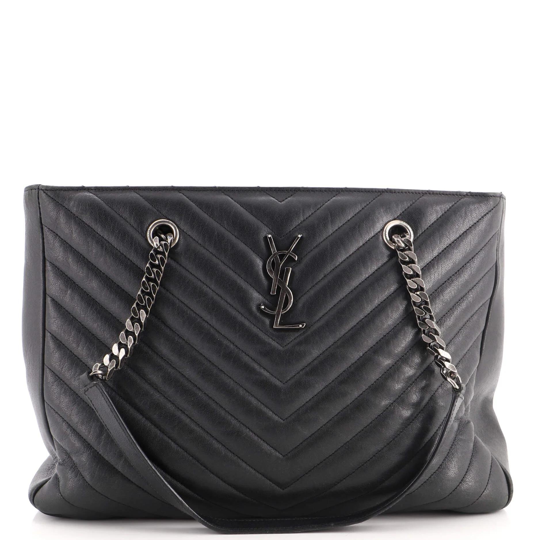 Leather tote