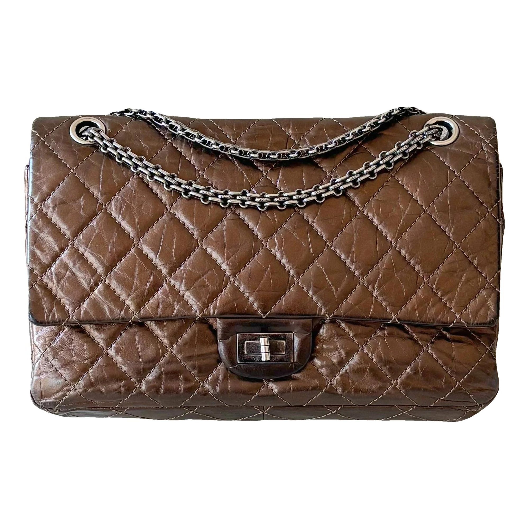2.55 leather bag