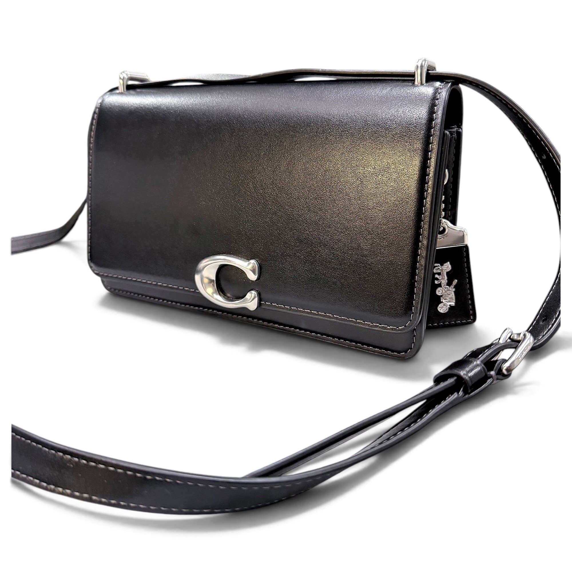 Leather crossbody bag