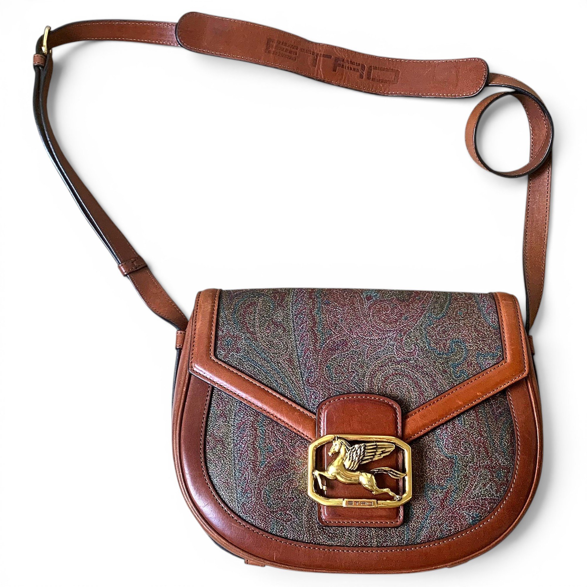 Leather crossbody bag