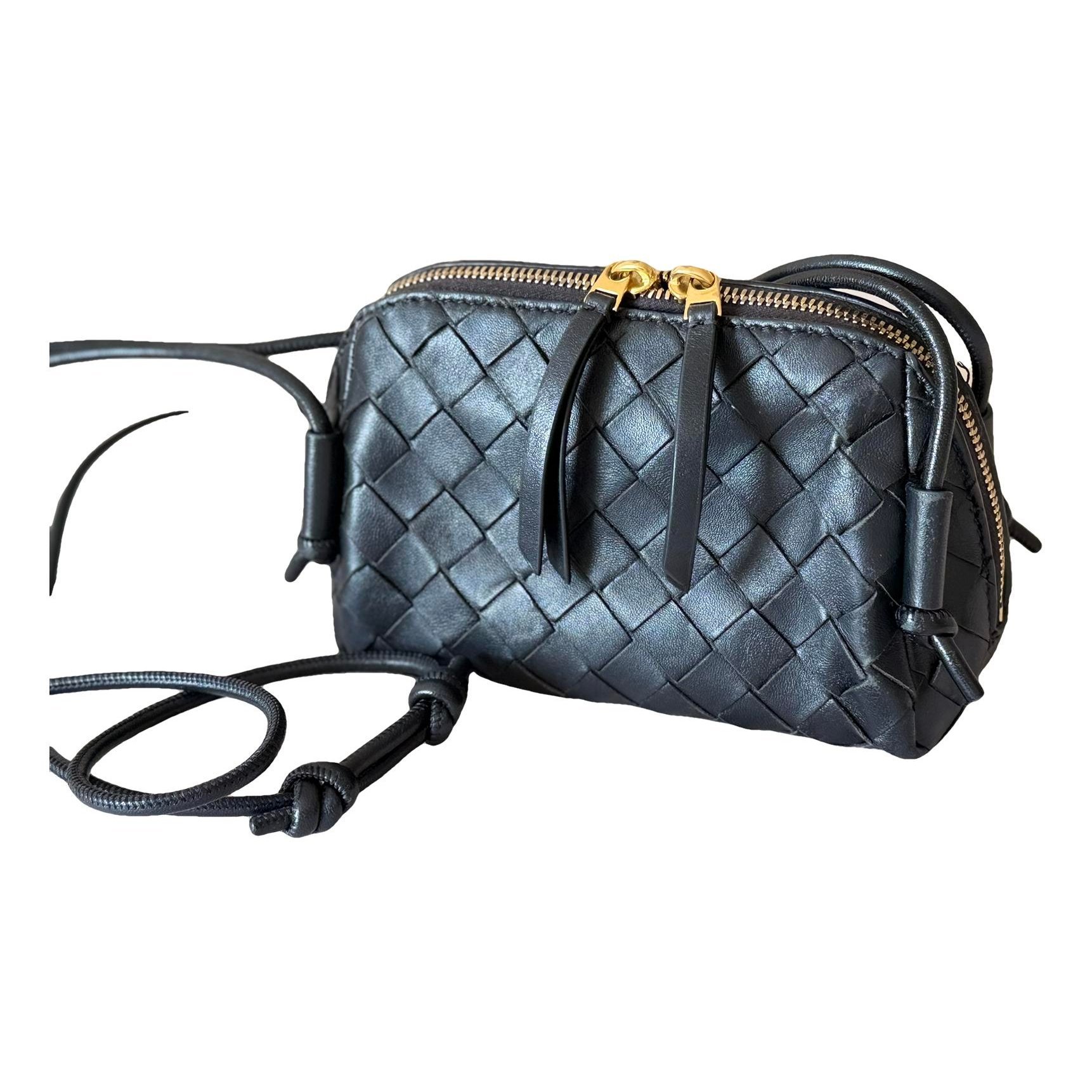 Leather crossbody bag