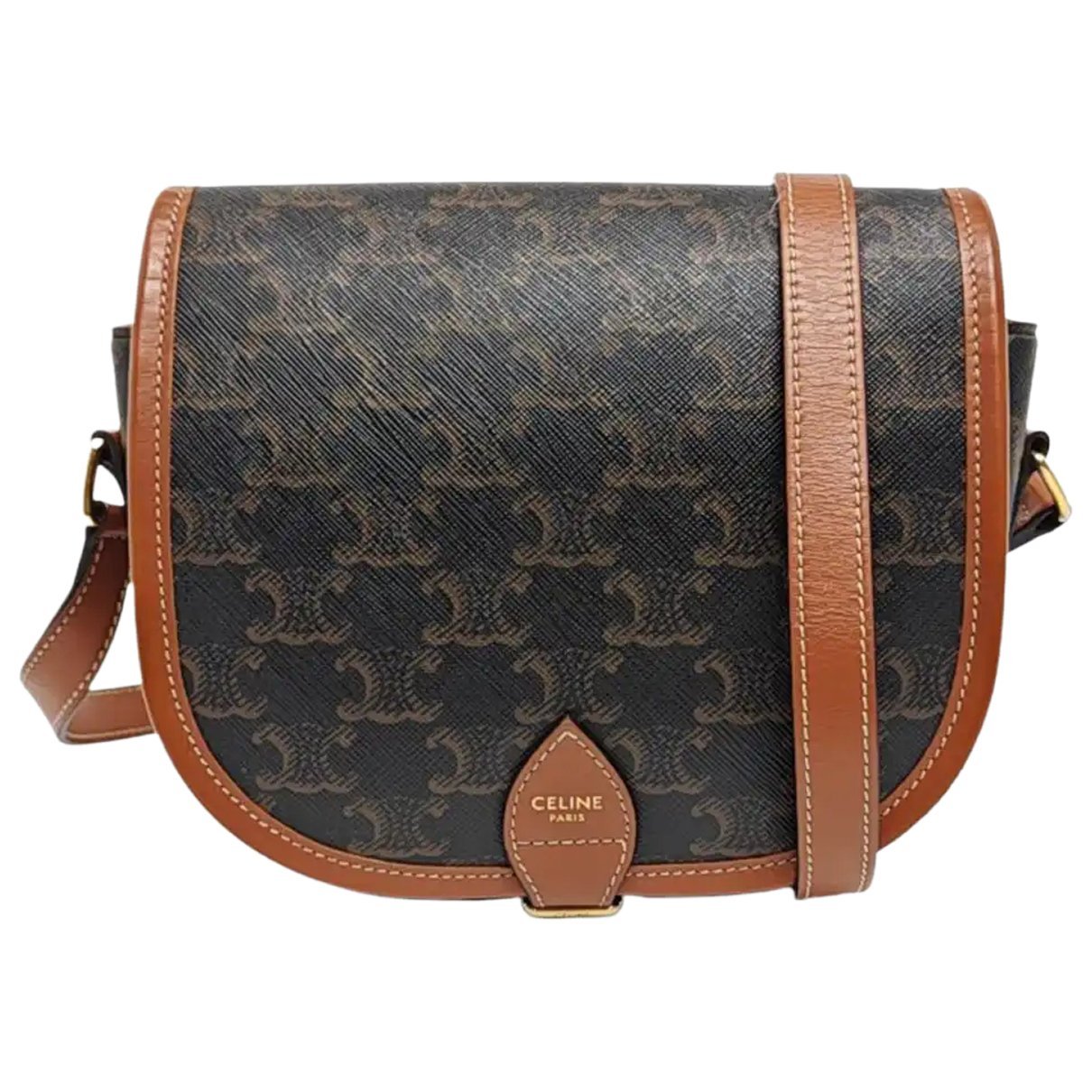 Folco leather crossbody bag