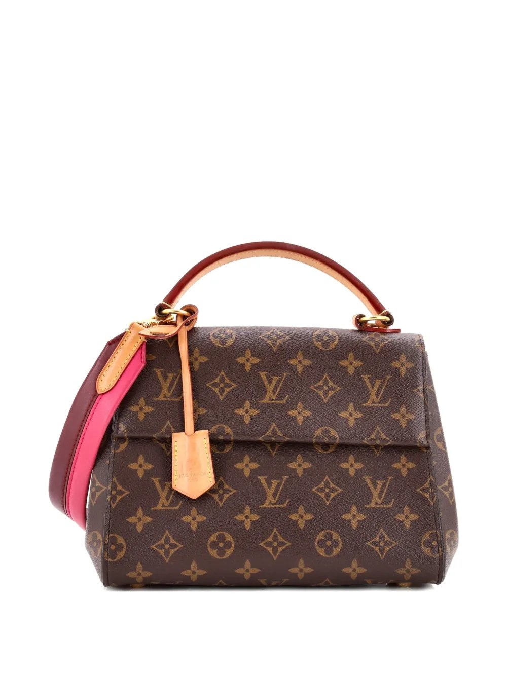Cluny Top Handle Bag Monogram Canvas BB satchel