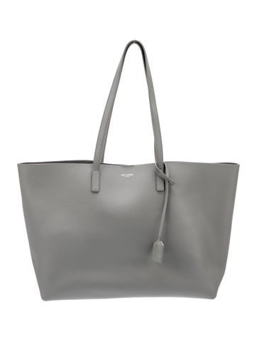 Leather E/W Shopping Tote Large 2022