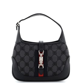 Balenciaga x Gucci The Hacker Project Jackie 1961 Hobo BB Canvas Mini