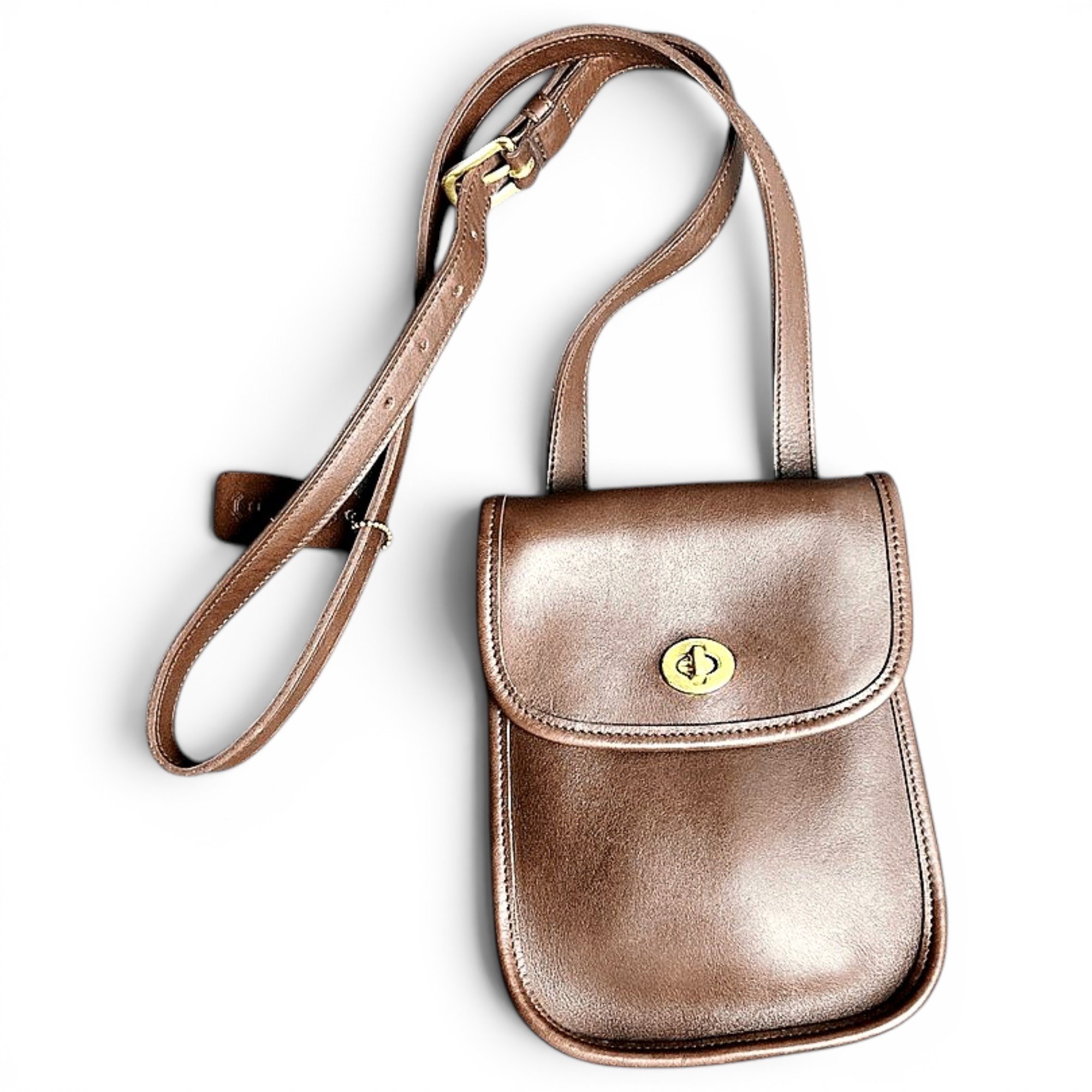 Signature Sufflette leather crossbody bag