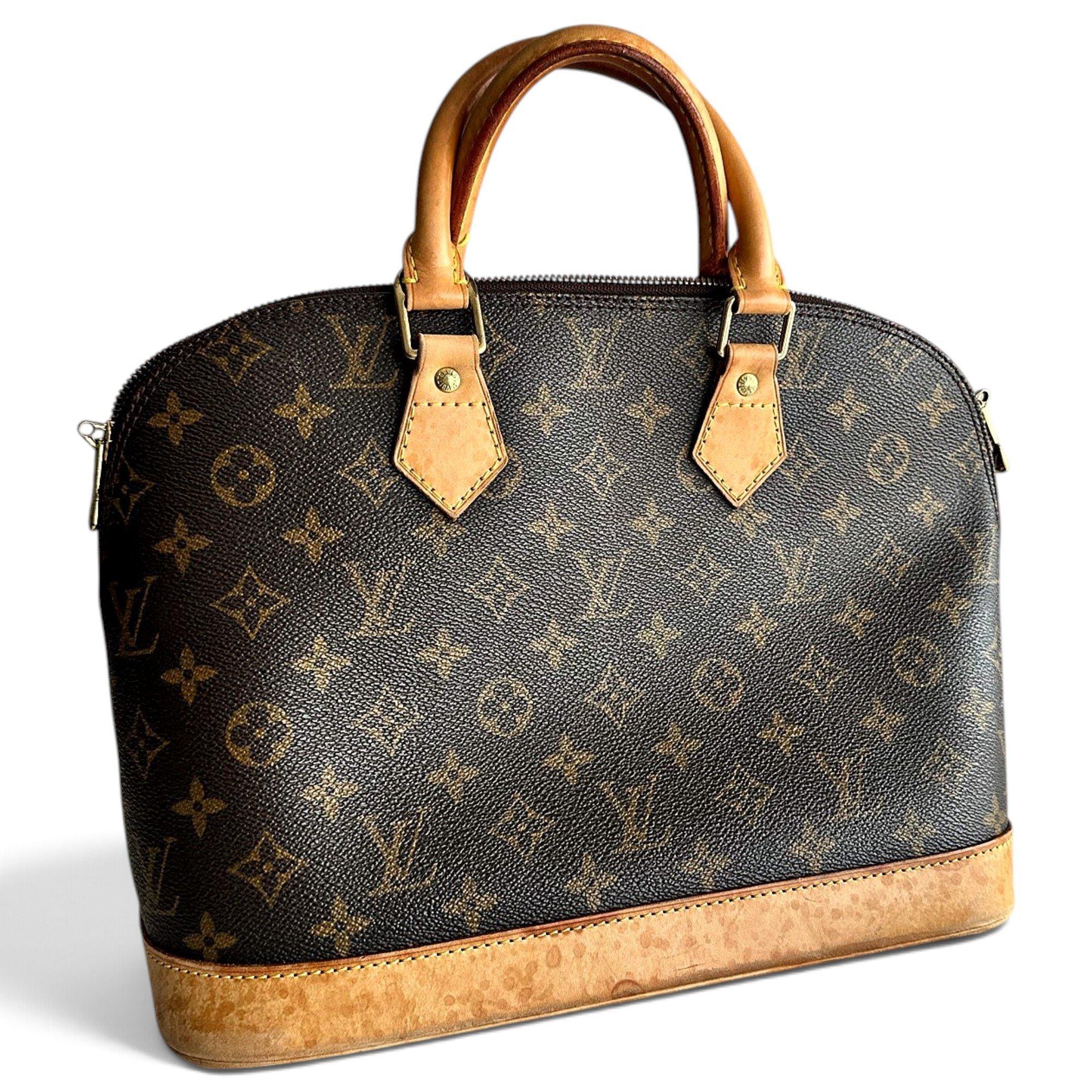 Alma leather handbag
