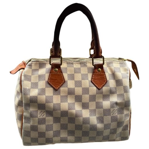 Speedy leather handbag