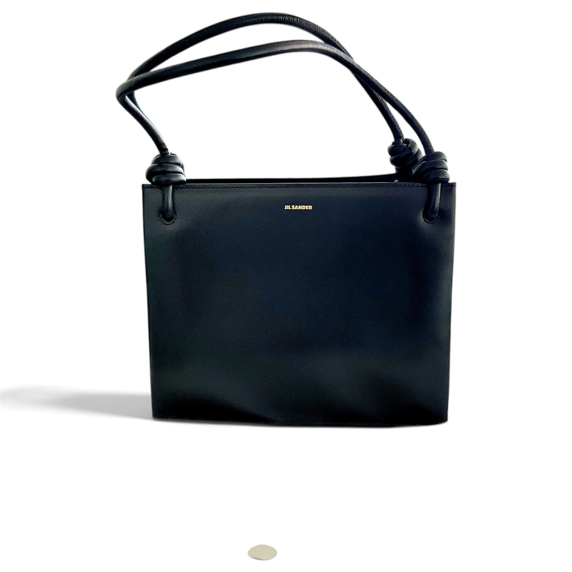 Tangle leather handbag