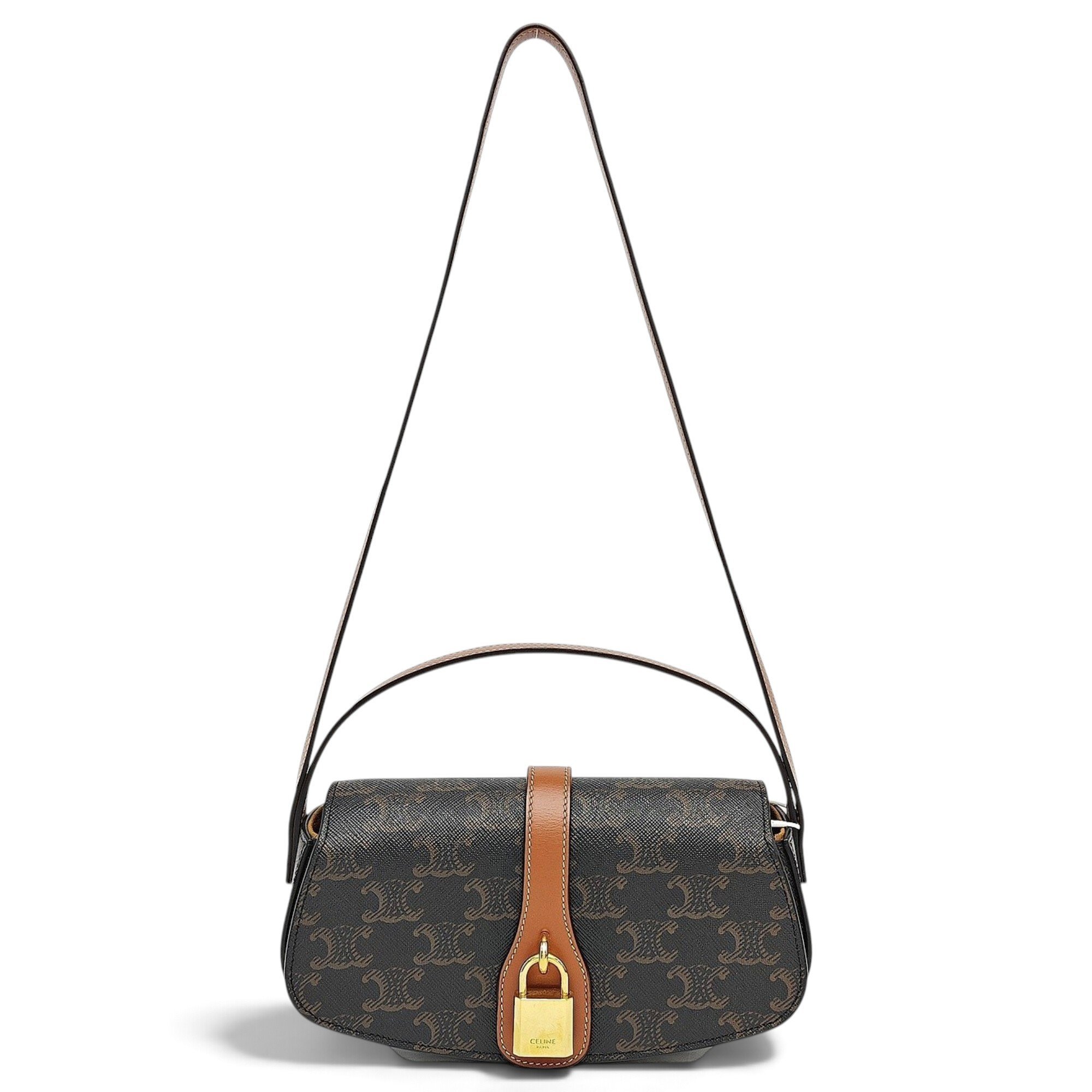 Tabou leather handbag