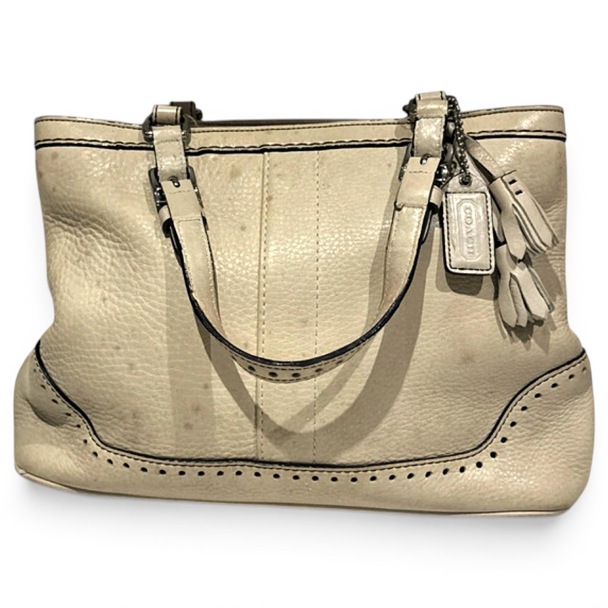 Leather satchel