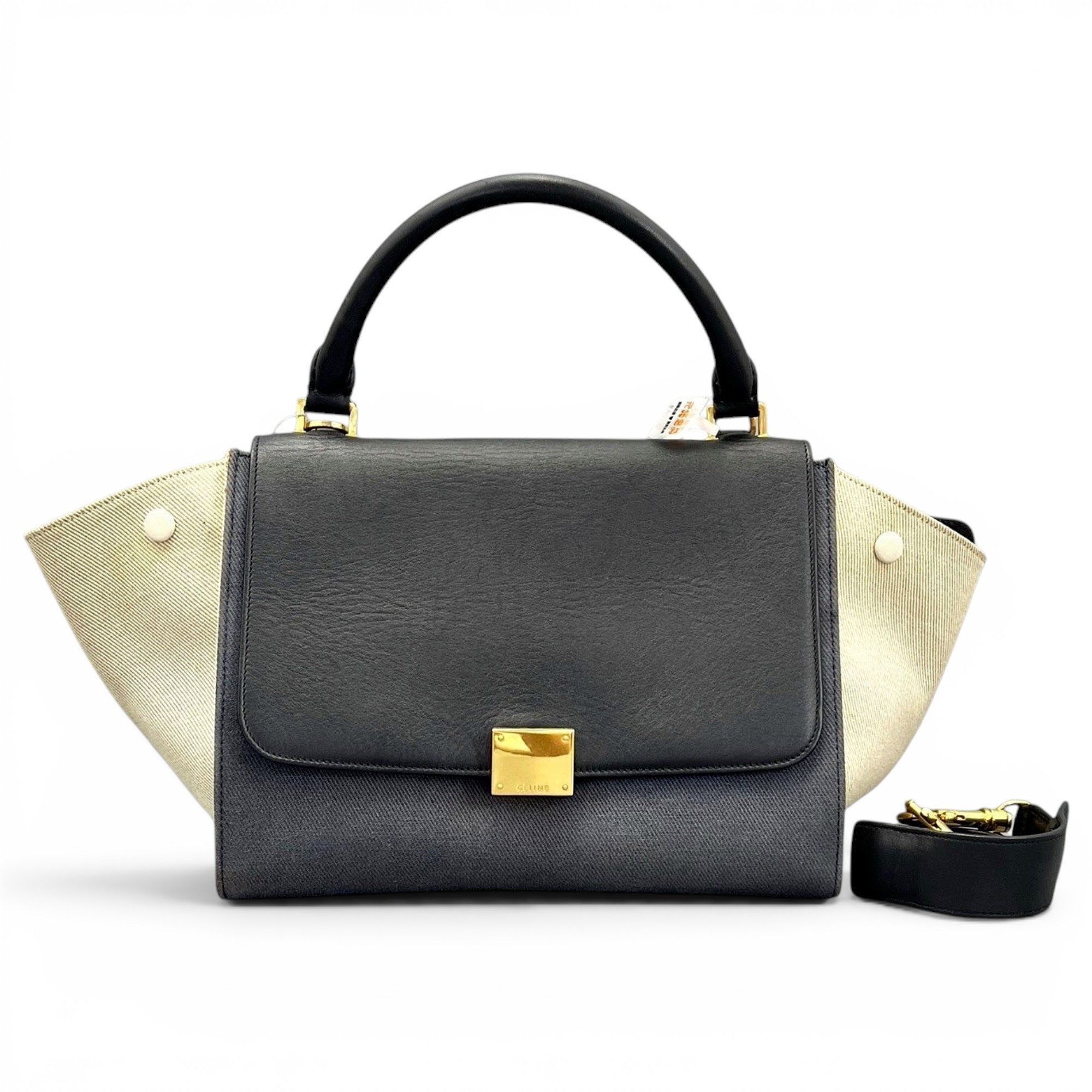 Celine Trapèze cloth handbag