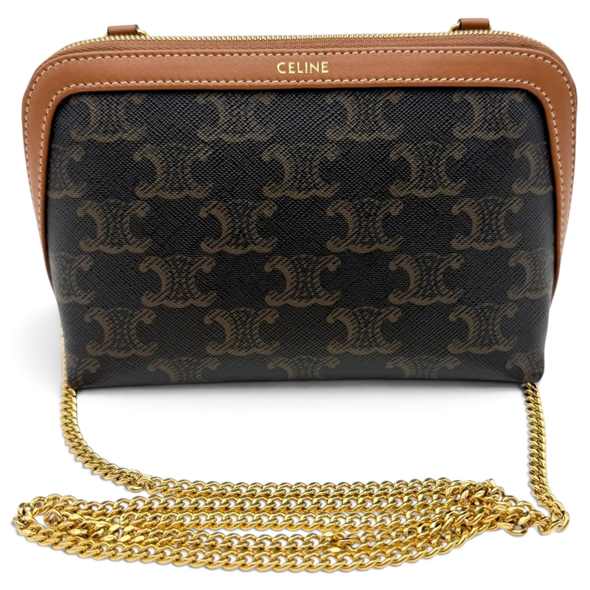 Leather crossbody bag