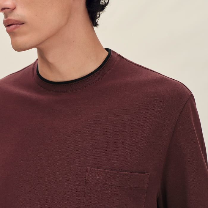 Bourgogne "Piqures Sellier" T-shirt
