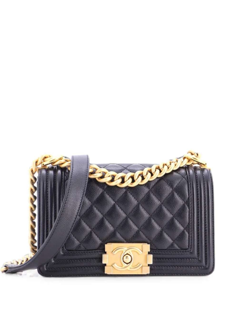 Boy Flap Bag Quilted Caviar Small crossbody bag
