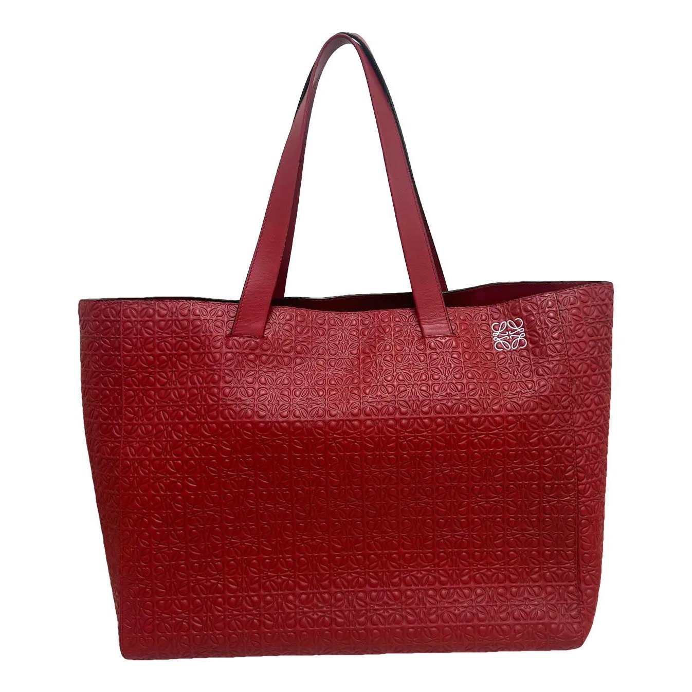 T Shopper leather handbag