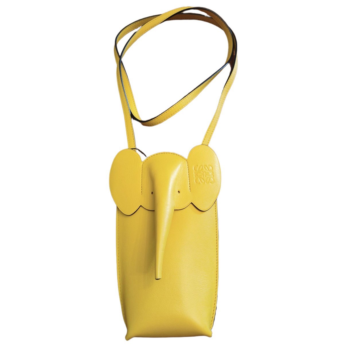 Animals leather crossbody bag
