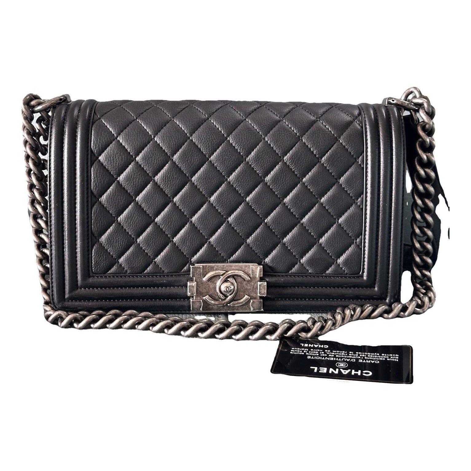 Boy leather crossbody bag