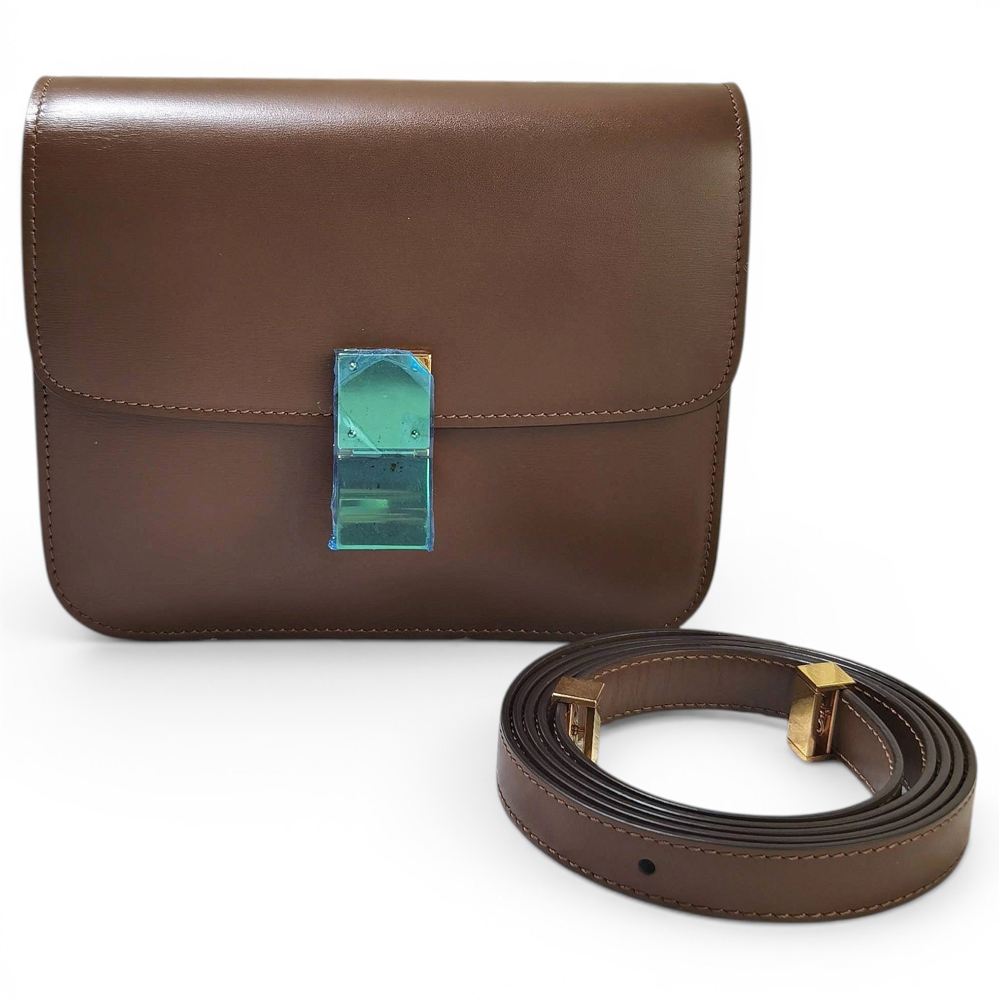 Classic leather handbag