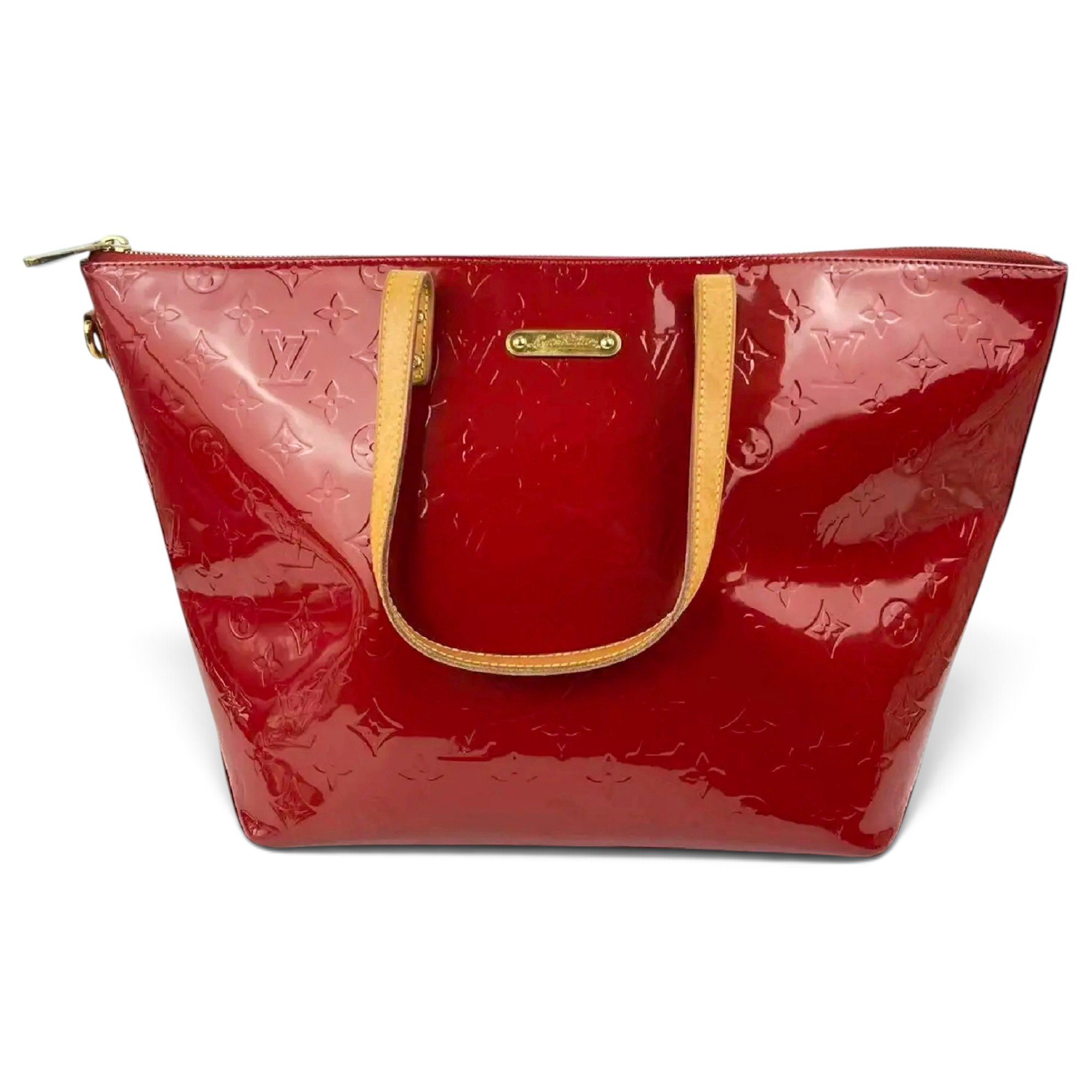 Bellevue patent leather tote