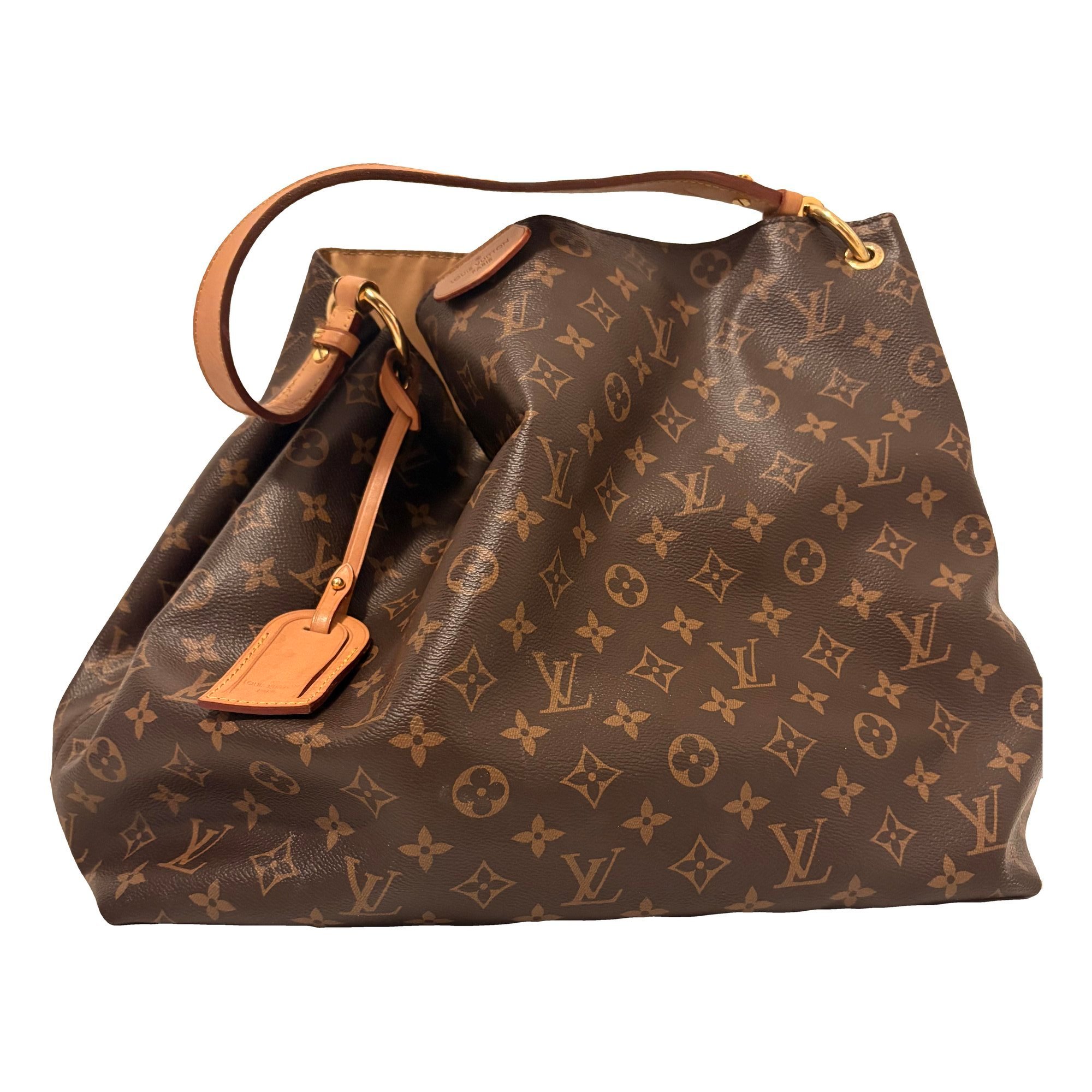 Graceful linen bag