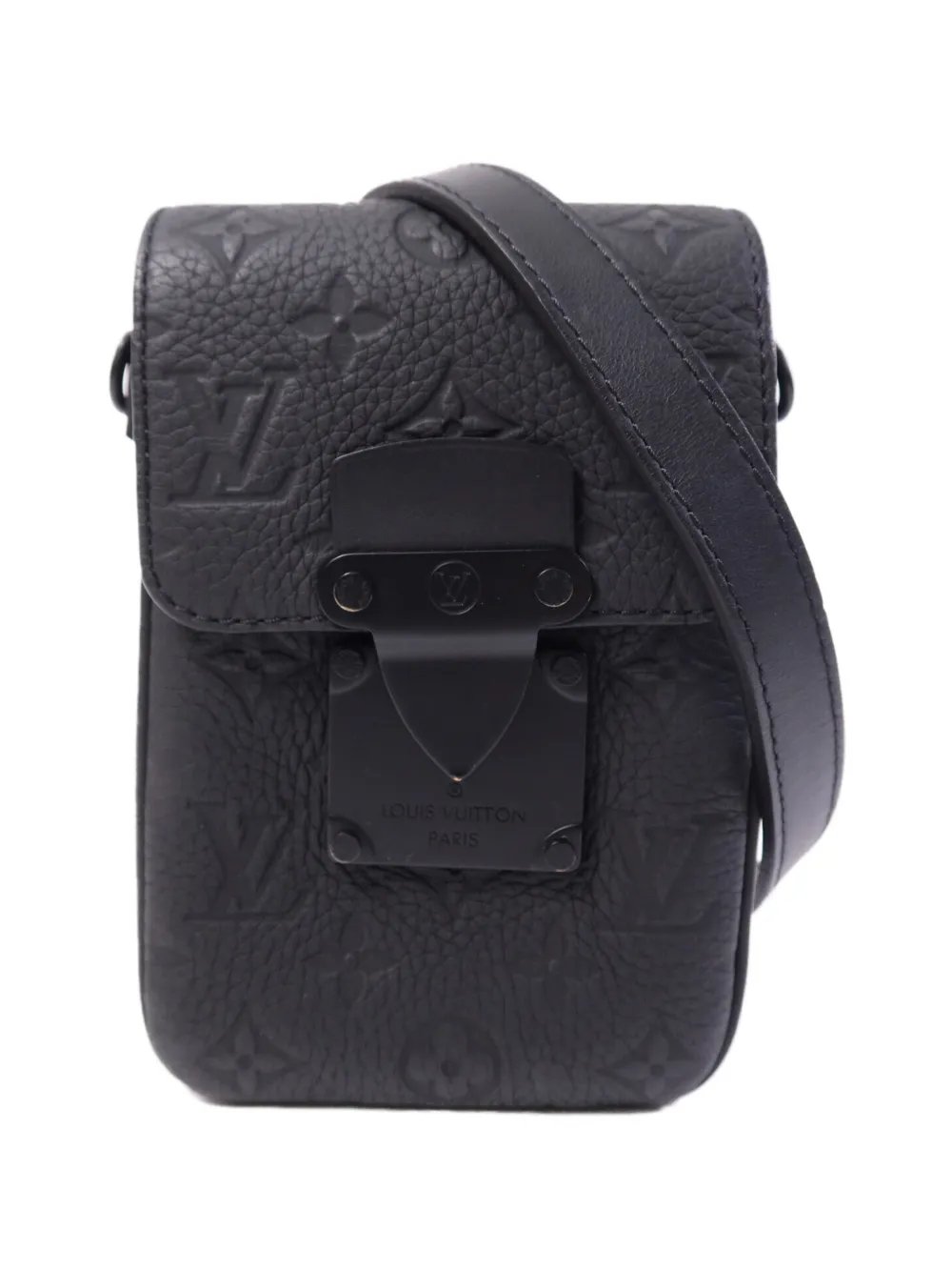 S-Lock Monogram Empreinte leather cross body bag