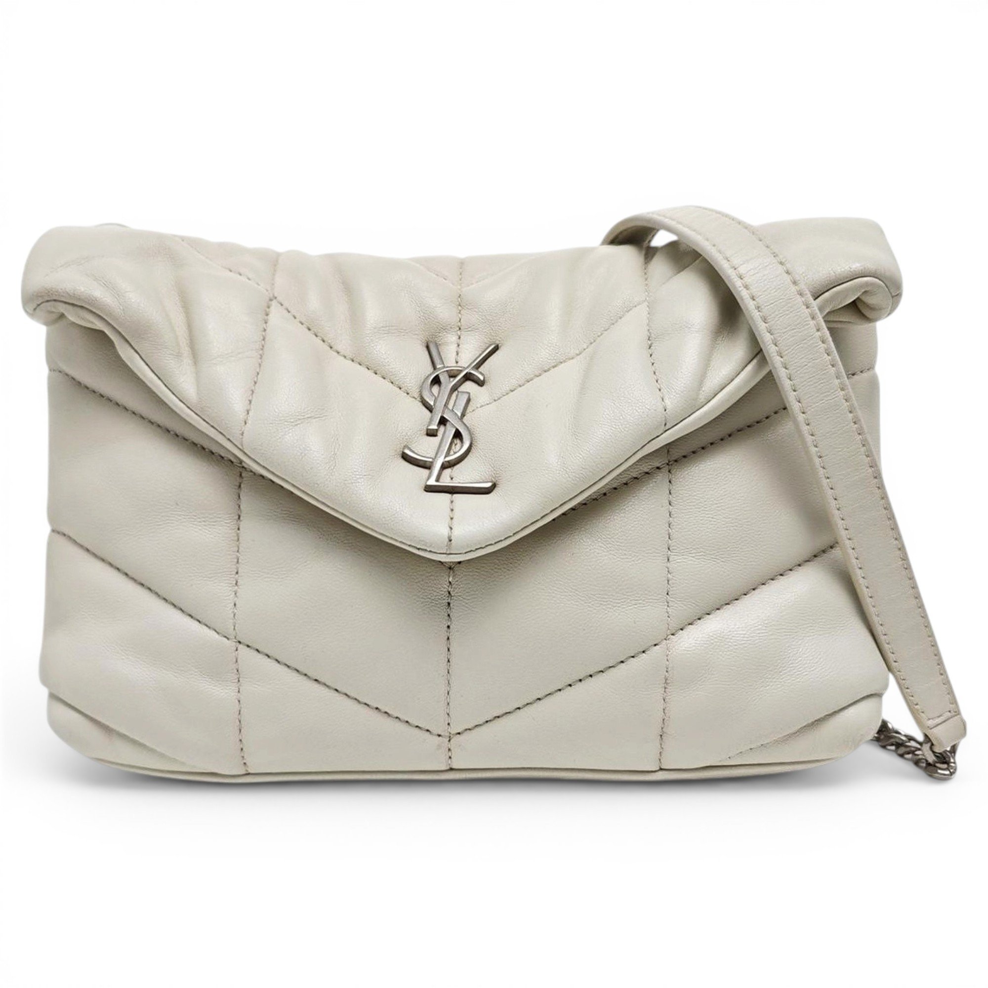 Loulou Puffer leather handbag