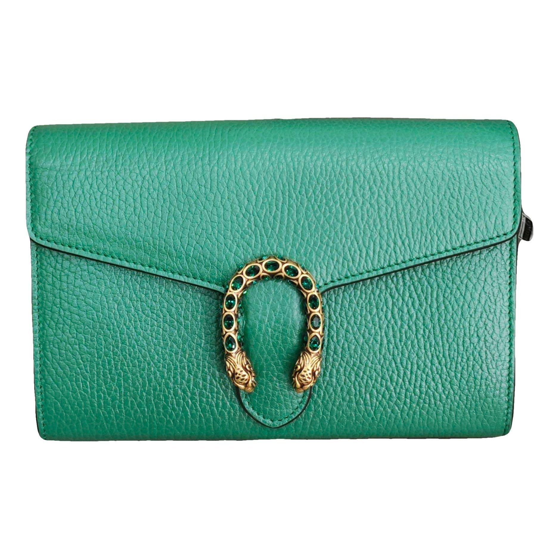 Dionysus Chain Wallet leather handbag