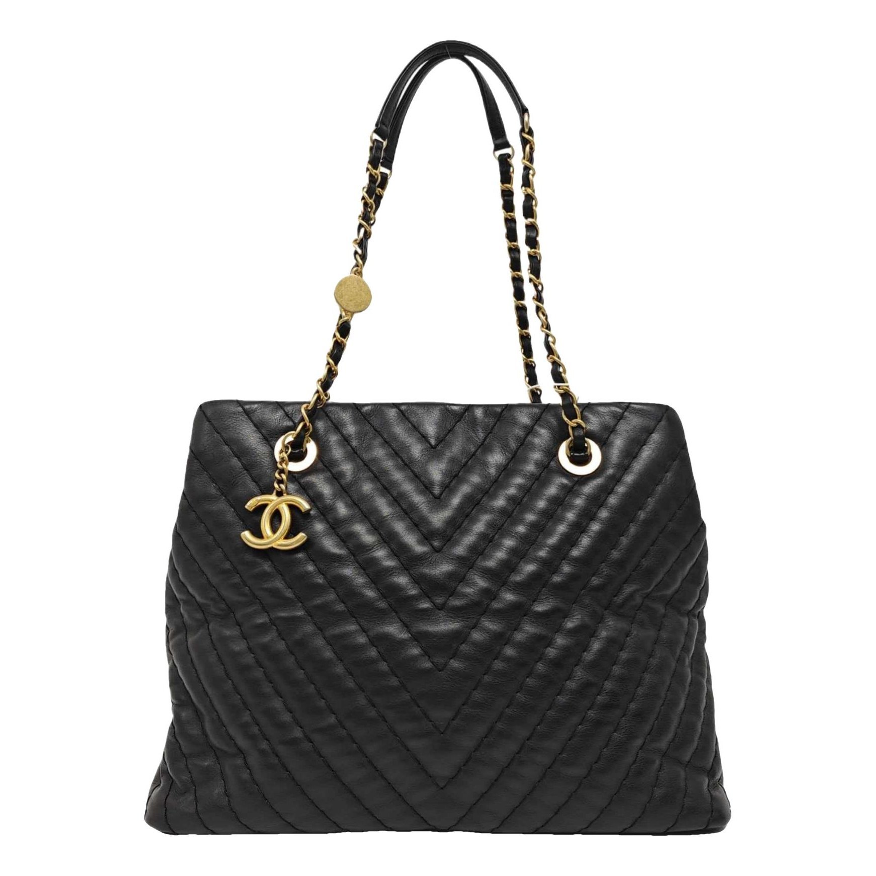 Petite Shopping Tote leather tote