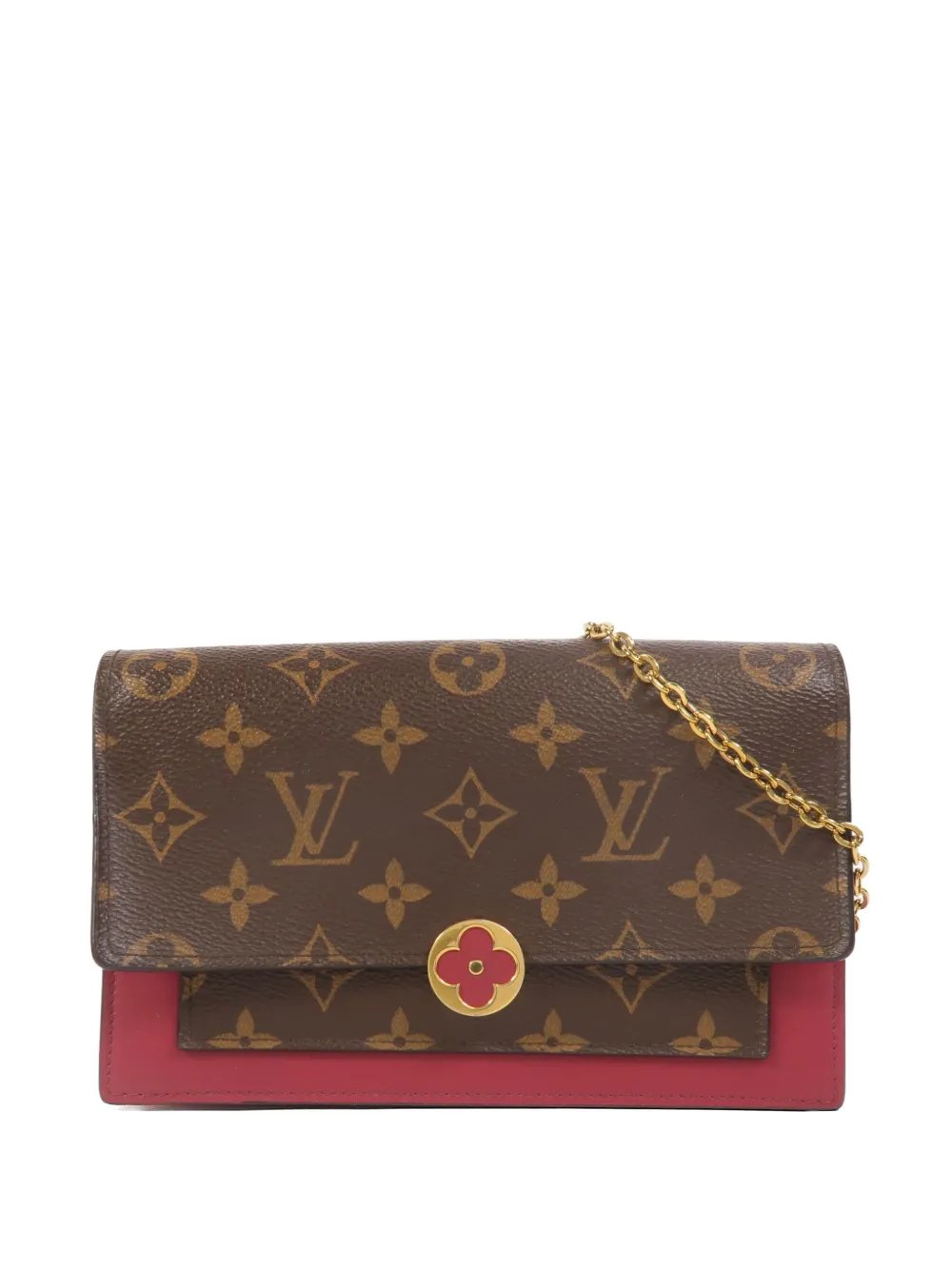 Flore monogram-pattern shoulder bag