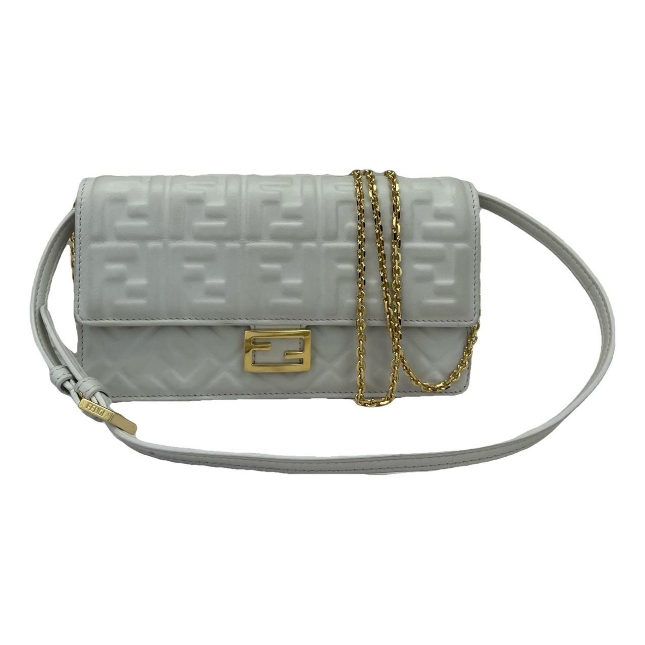 Baguette leather handbag