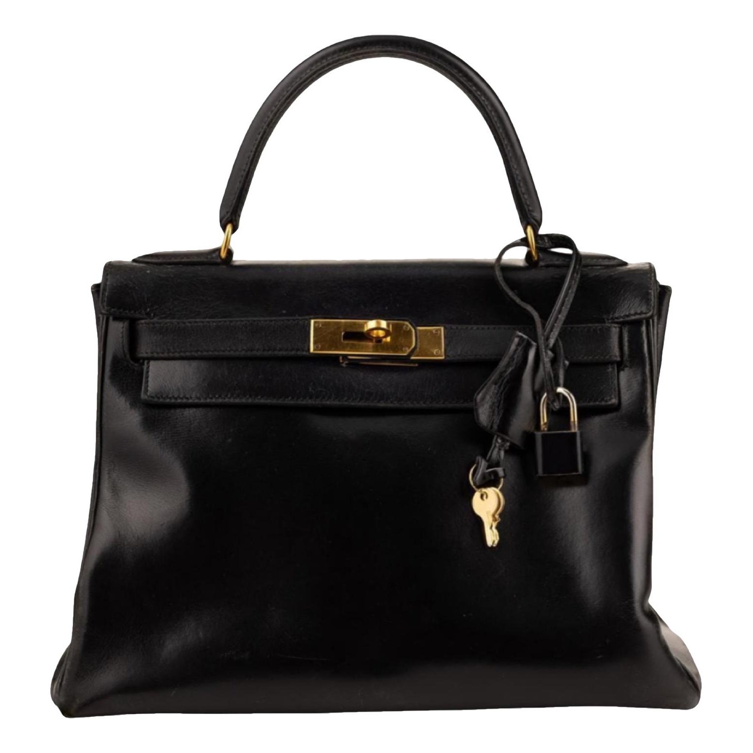 Kelly 28 leather handbag