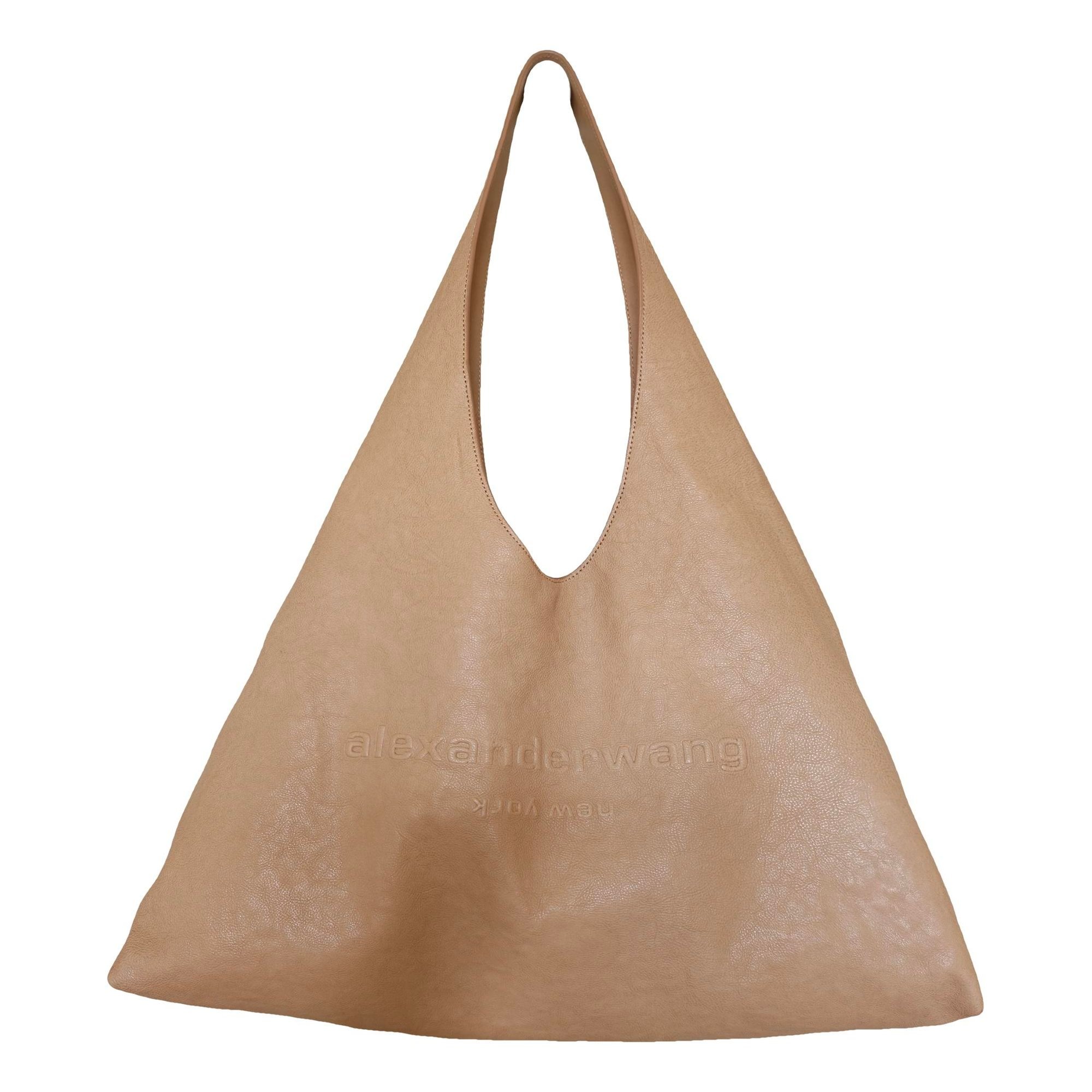 Leather tote