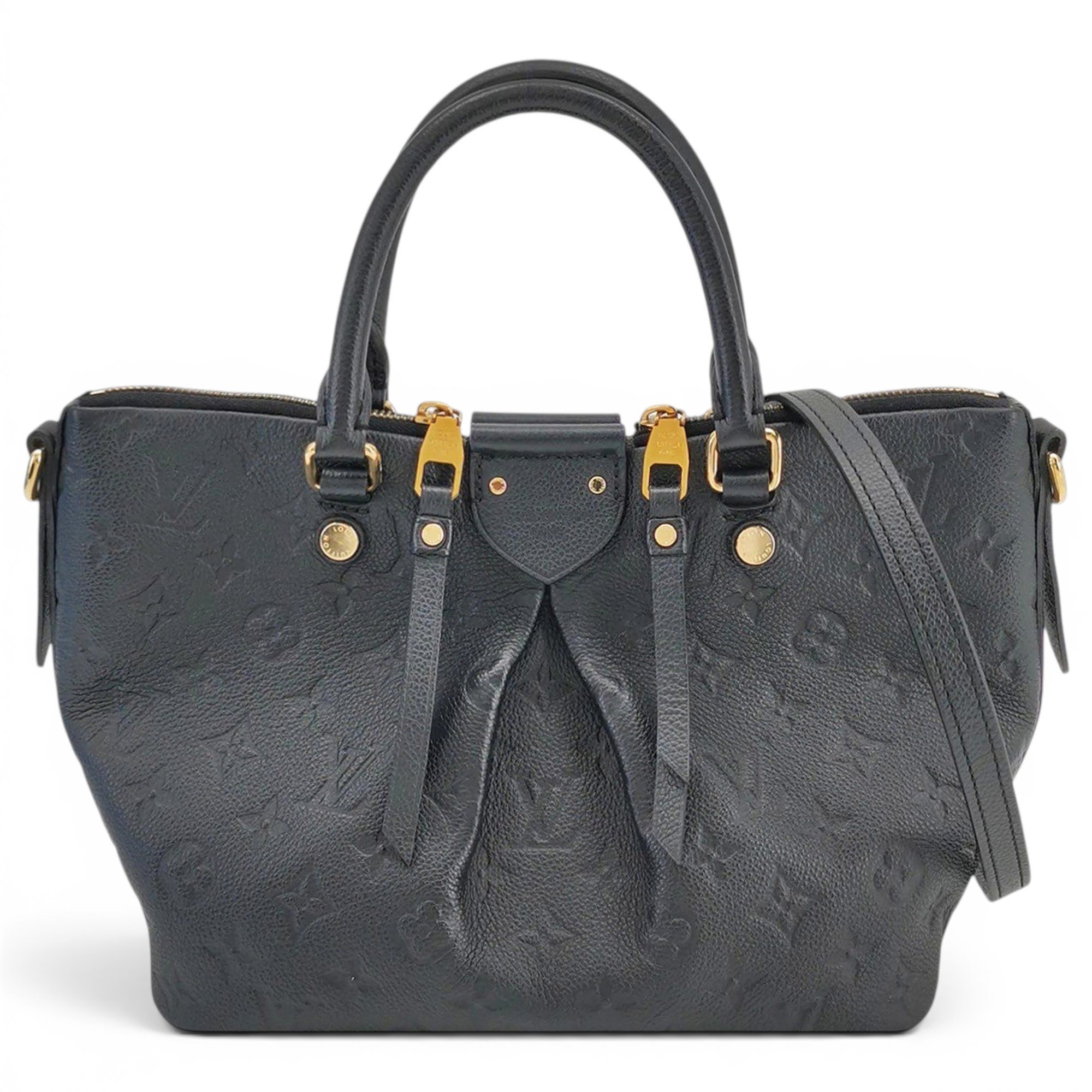 Mazarine leather handbag