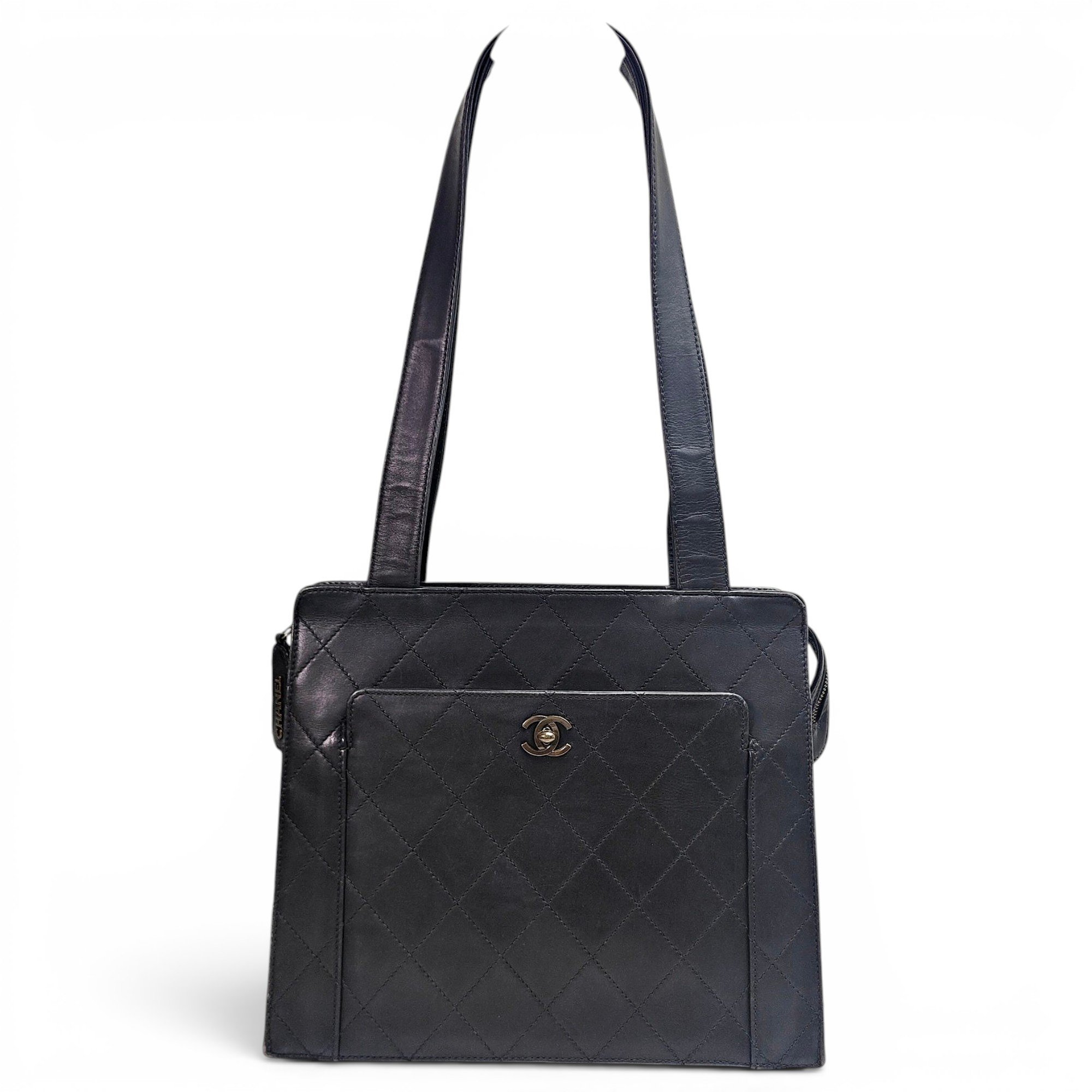 Petite Shopping Tote leather tote