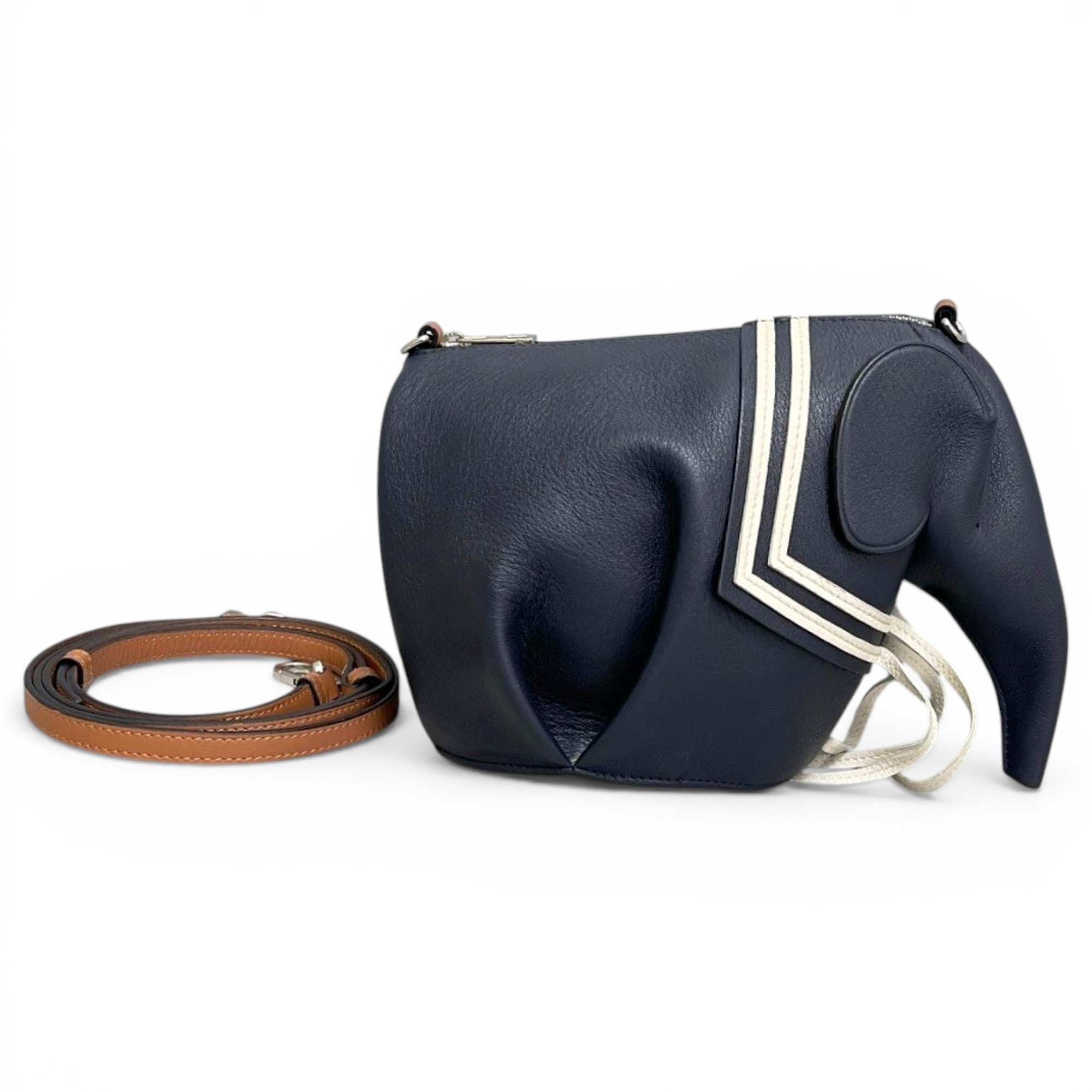 Animals leather handbag