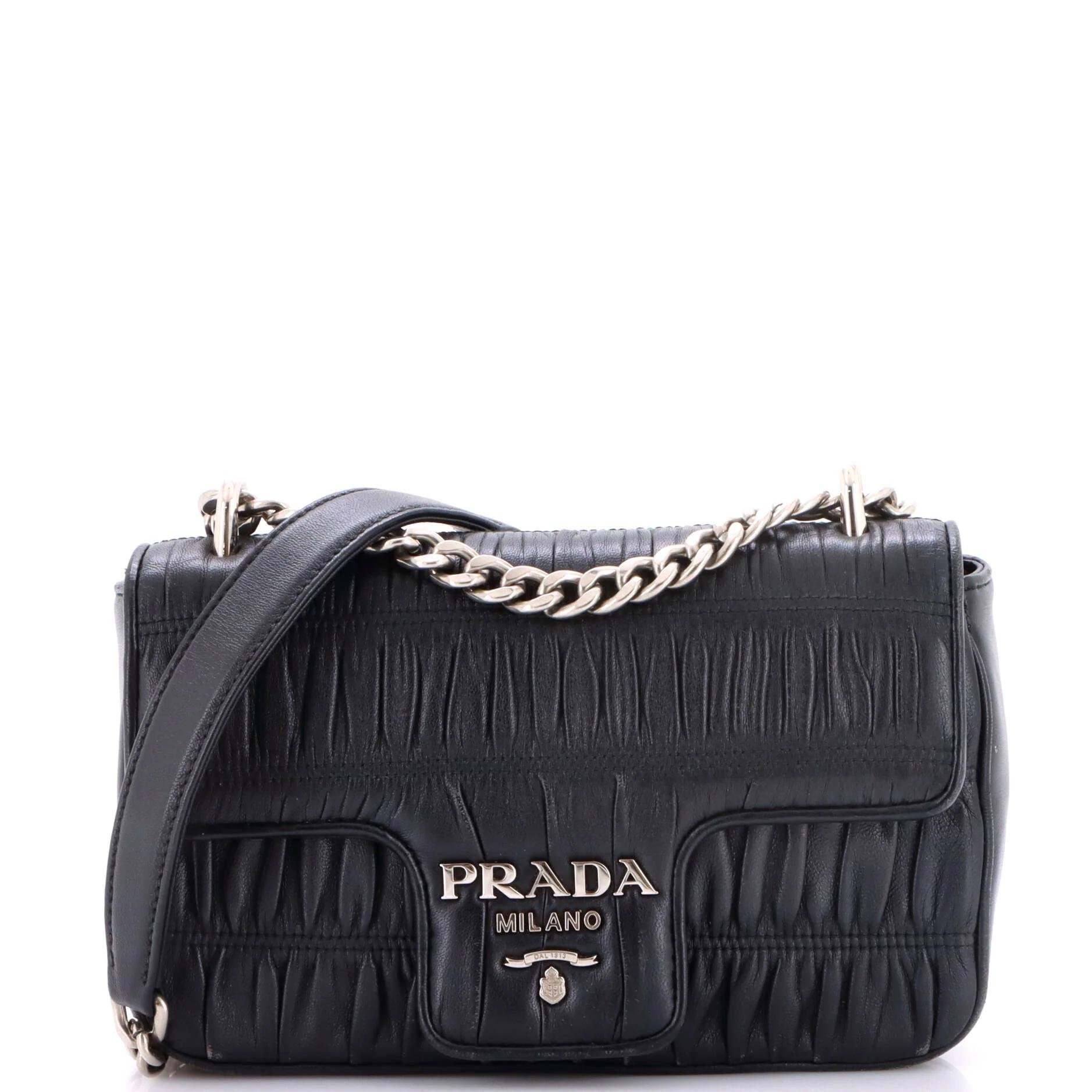 Leather crossbody bag