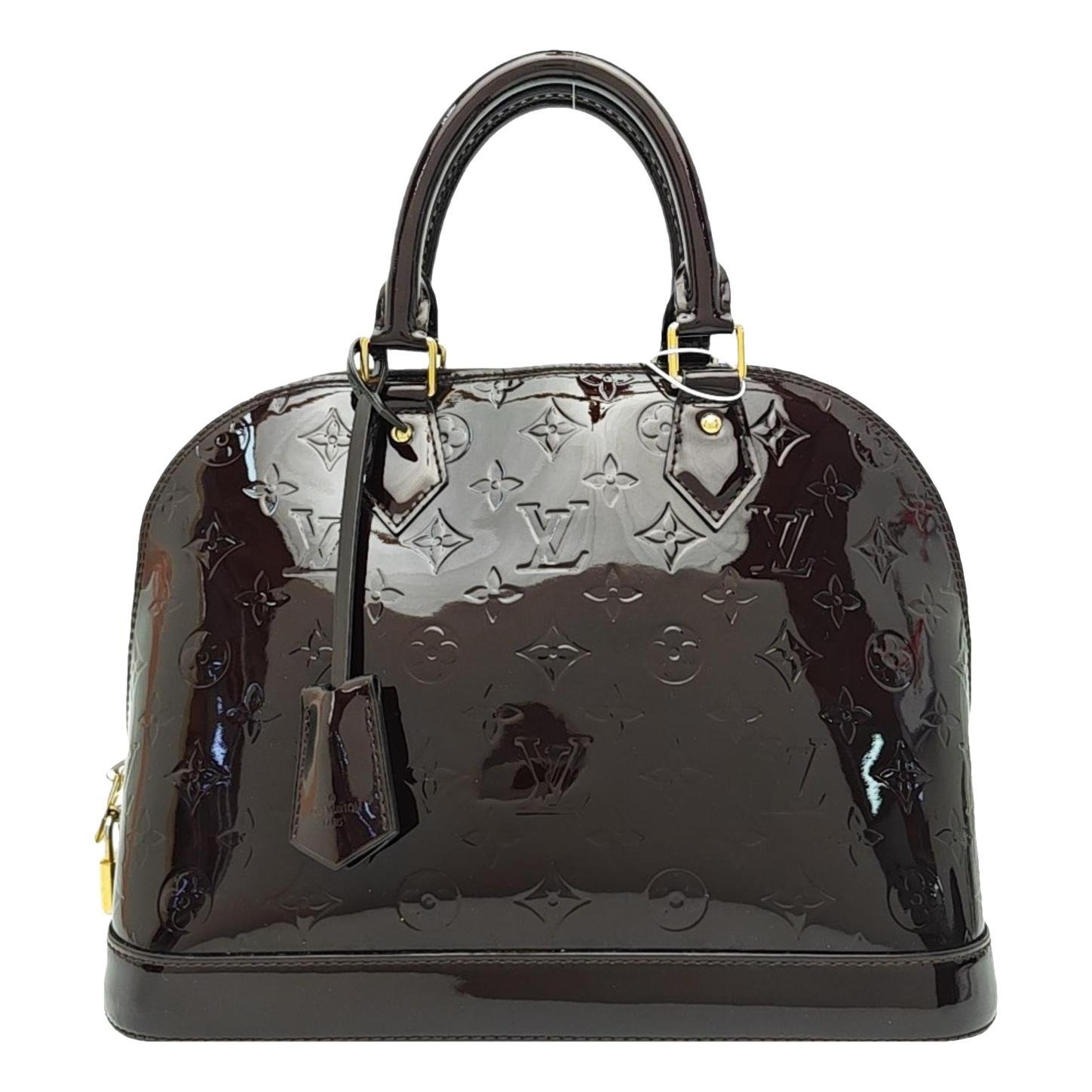 Alma patent leather handbag