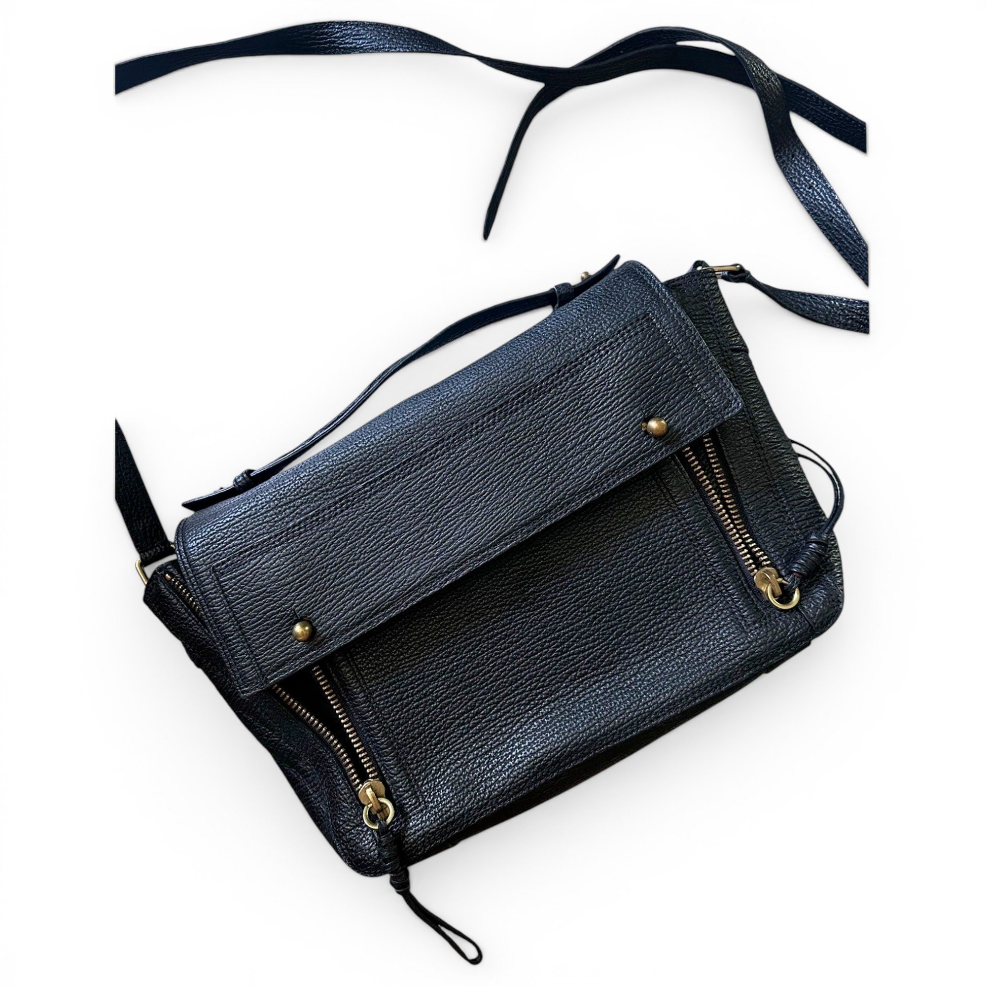 Leather handbag