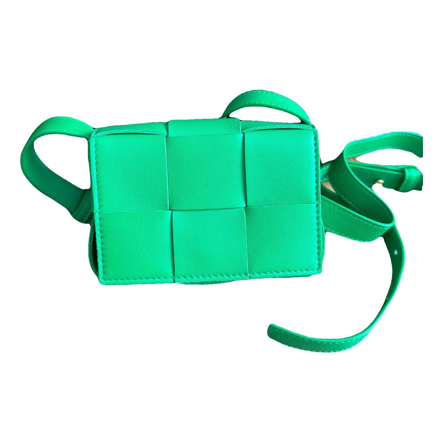 Cassette leather crossbody bag